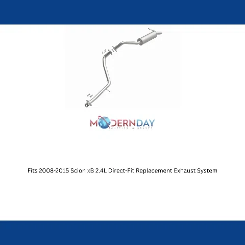 Fits 2008-2015 Scion xB 2.4L Direct-Fit Replacement Exhaust System 106-0843